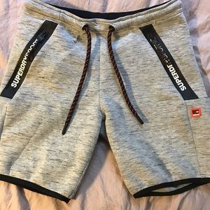 Mens Superdry Shorts Gray